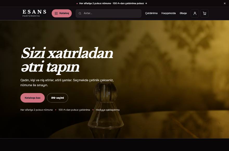 ESANS · Parfümeriya